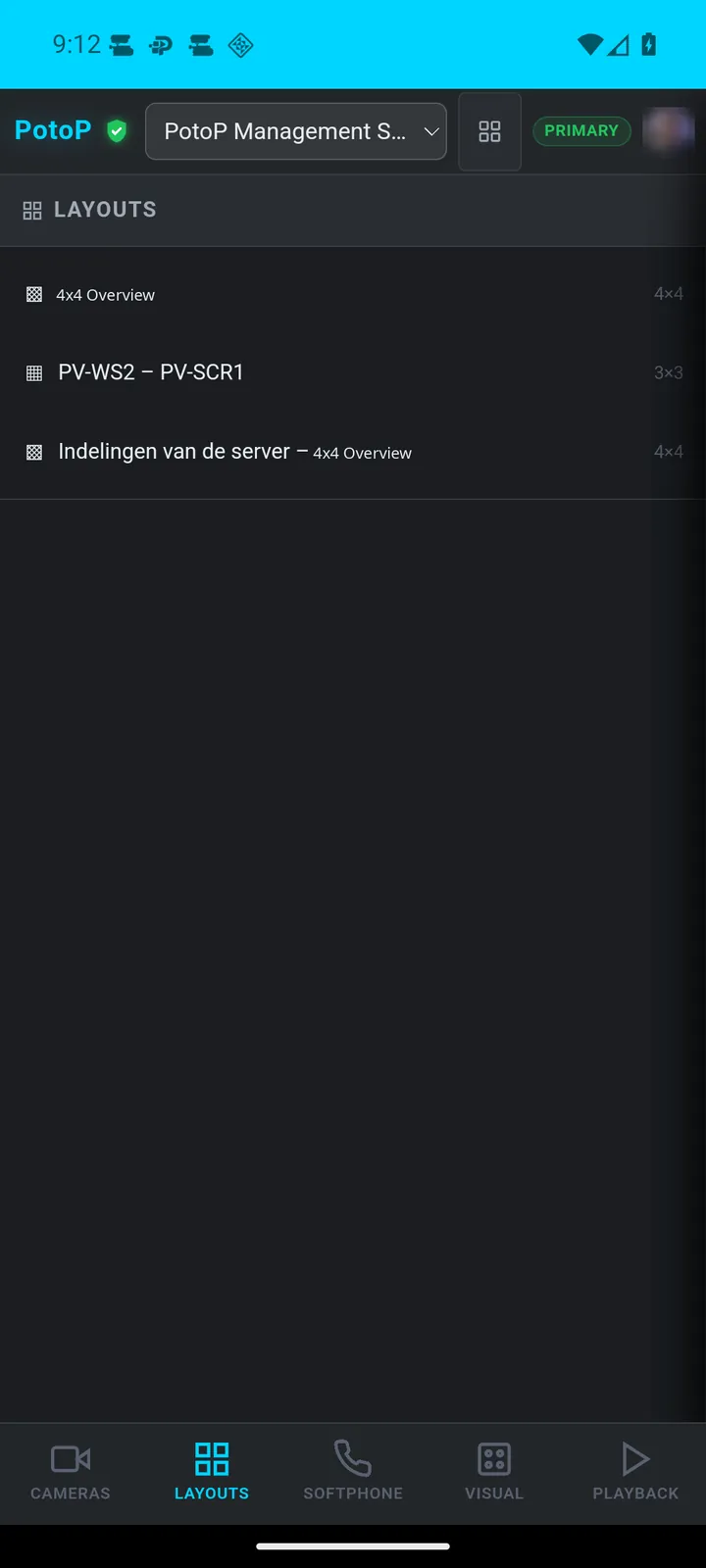 Layouts from the server