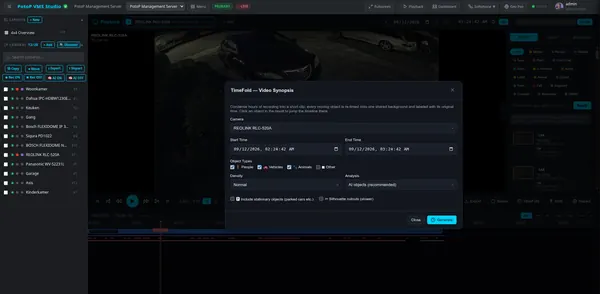 TimeFold video synopsis